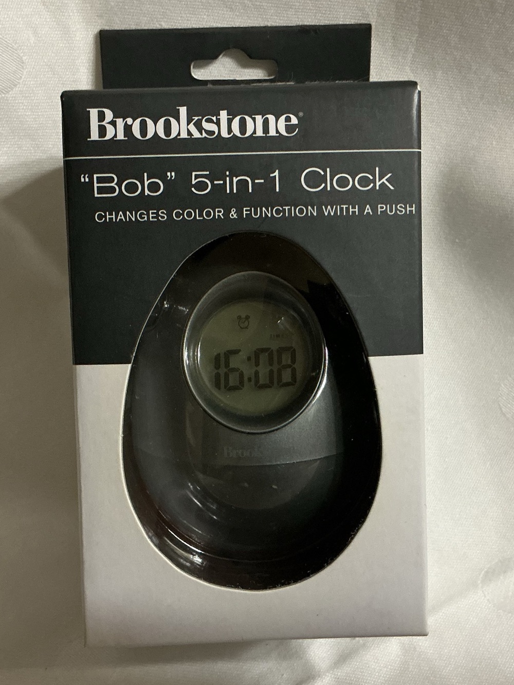 Brookstone “Bob” 5-in-1 Clock